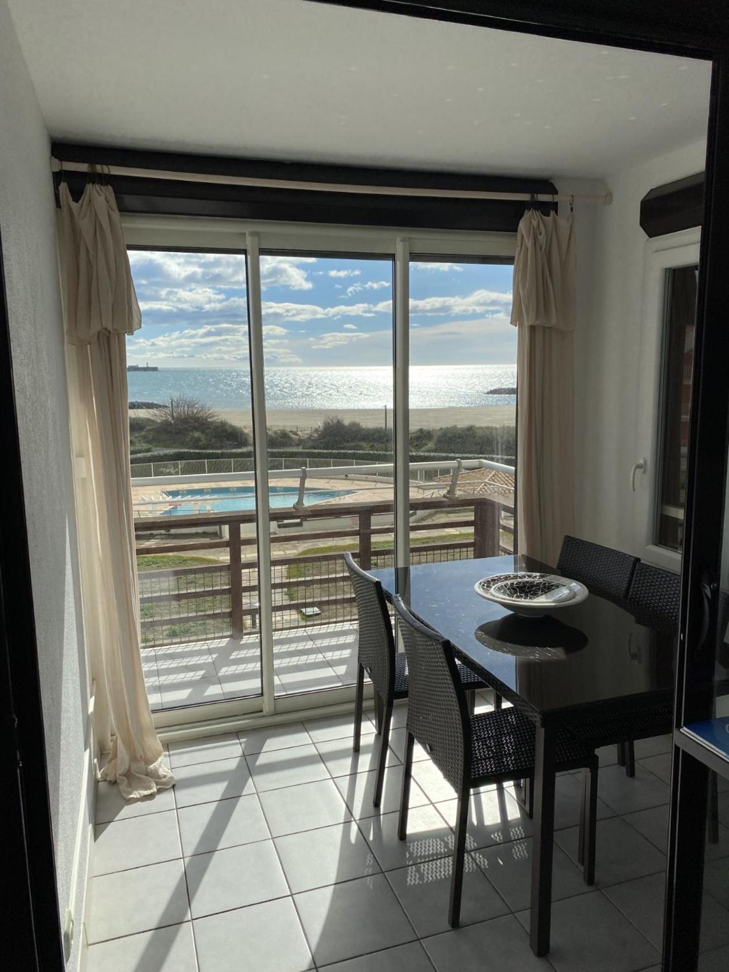 Appartement Vue Mer Le Sunset Агд Экстерьер фото